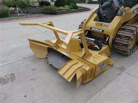 best skid steer mulcher combo|skid loader with forestry mulcher.